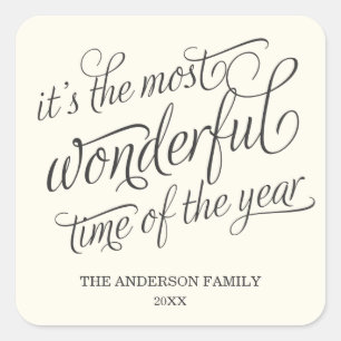 WONDERFUL HOLIDAY STICKERS