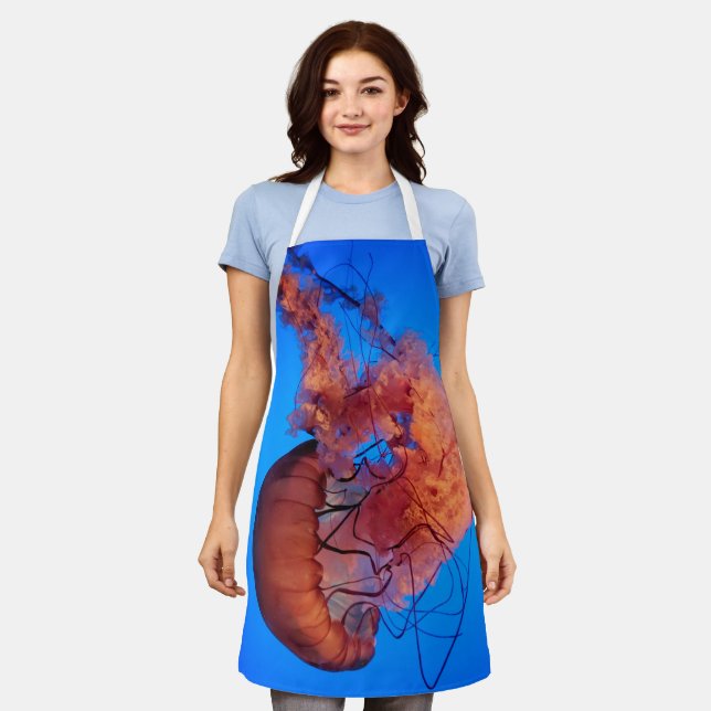 Wonderful Jellyfish Apron (Worn)