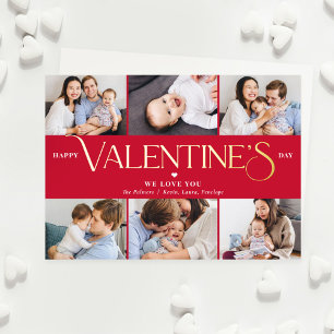 Wonderful Life Foil Valentine's Day Photo Card