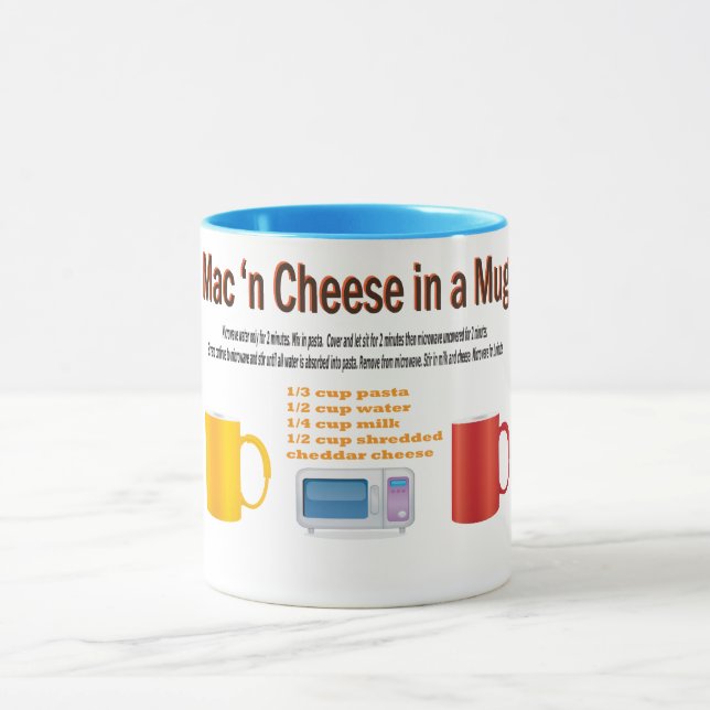 Wonderful Macaroni and Cheese Amazing Recipe Mug (Center)