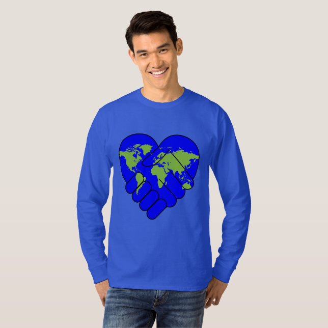 Wonderful Men's Basic Long Sleeve T-Shirt (Front Full)