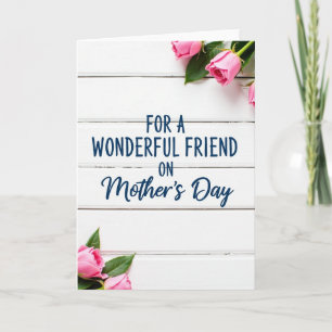 Wonderful Mothers Day Buds Card