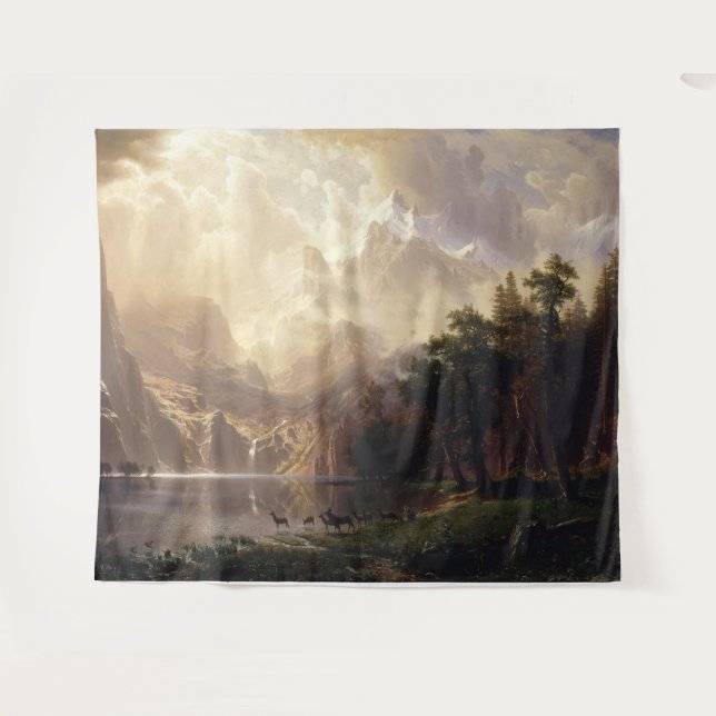 wonderful mountain landscape tapestry (Front (Horizontal))