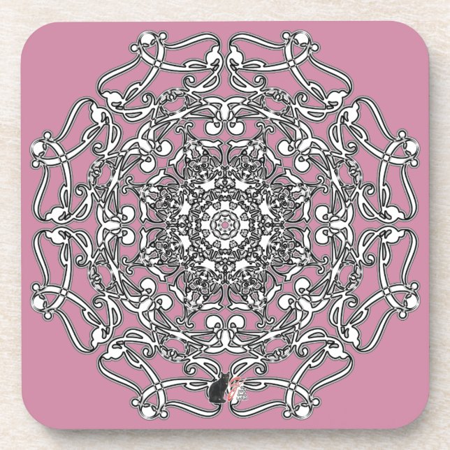 Wonderful Octa Glyph Dawn Coaster (Front)