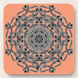Wonderful Octa Glyph Dusk Coaster