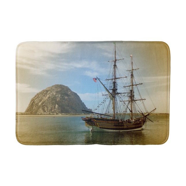 Wonderful Old Ship Bath Mat! Mat (Front)
