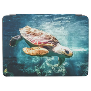 Wonderful  Sea Turtle Ocean Life Turquoise Sea iPad Air Cover