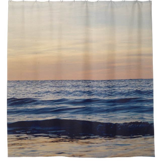 Wonderful Sea View Shower Curtain (Front)