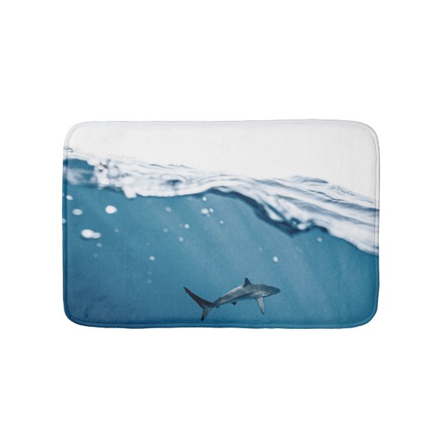 Wonderful Shark Bath Mat (Front)