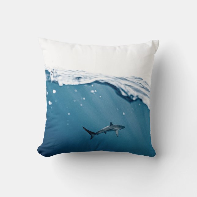 Wonderful Shark Cushion (Front)