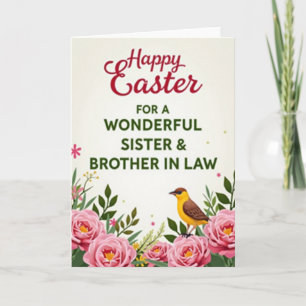 Wonderful Sister Easter Card