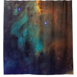 Wonderful Space Shower Curtain