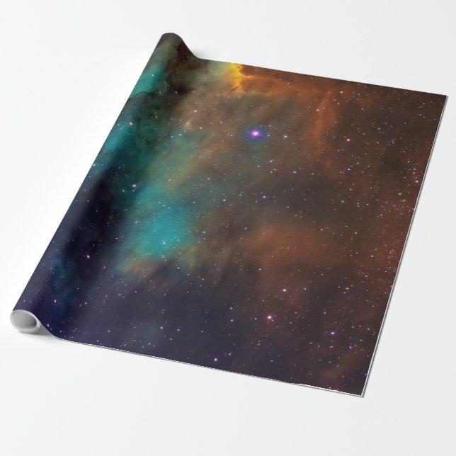 Wonderful Space Wrapping Paper (Unrolled)