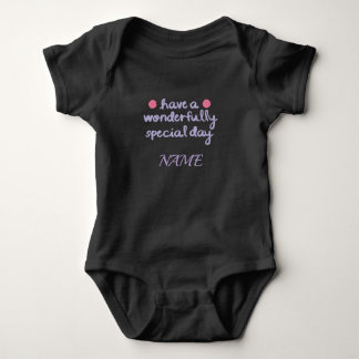 Wonderful Special Day Birthday & Gift Collection Baby Bodysuit