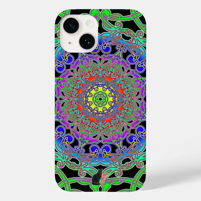 Wonderful Spectra Glyph Case-Mate iPhone Case (Back)