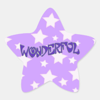 Wonderful Star Sticker
