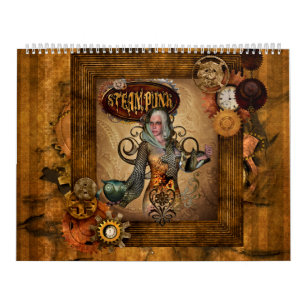 Wonderful steampunk designs calendar