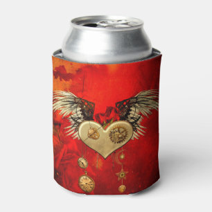 Wonderful steampunk heart can cooler