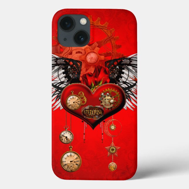 Wonderful steampunk heart Case-Mate iPhone case (Back)