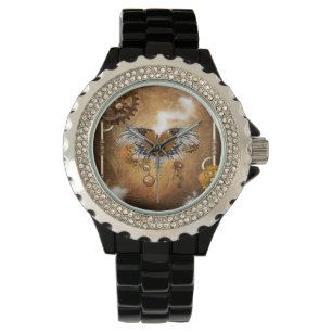 Wonderful steampunk heart watch