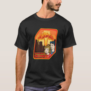 Wonderful Sunset Explosion Alien Abduction Ufo Spa T-Shirt