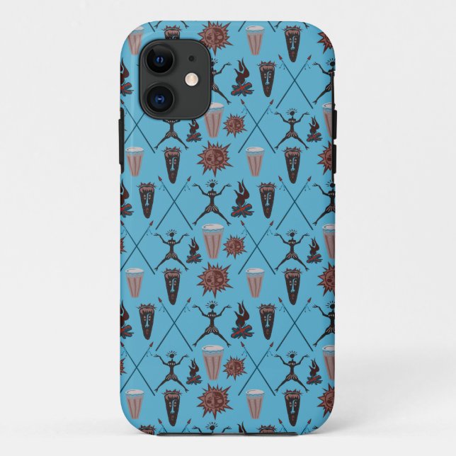 Wonderful Symbols Abstract Pattern Case-Mate iPhone Case (Back)