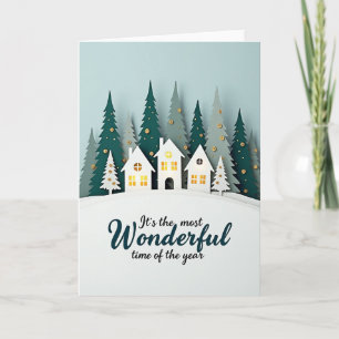 Wonderful Time Christmas Card