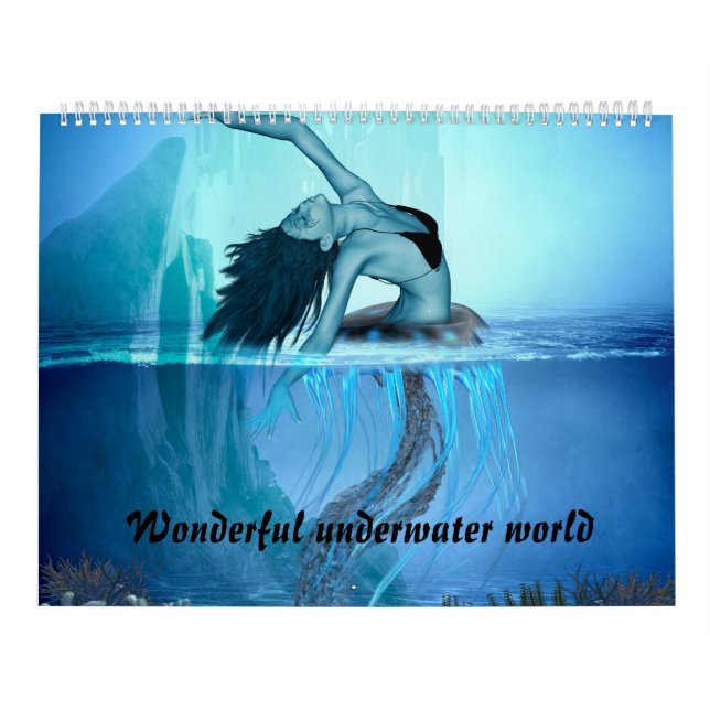 Wonderful underwater world calendar (Cover)