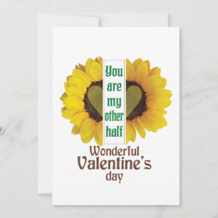 Wonderful Valentine's day Holiday Card