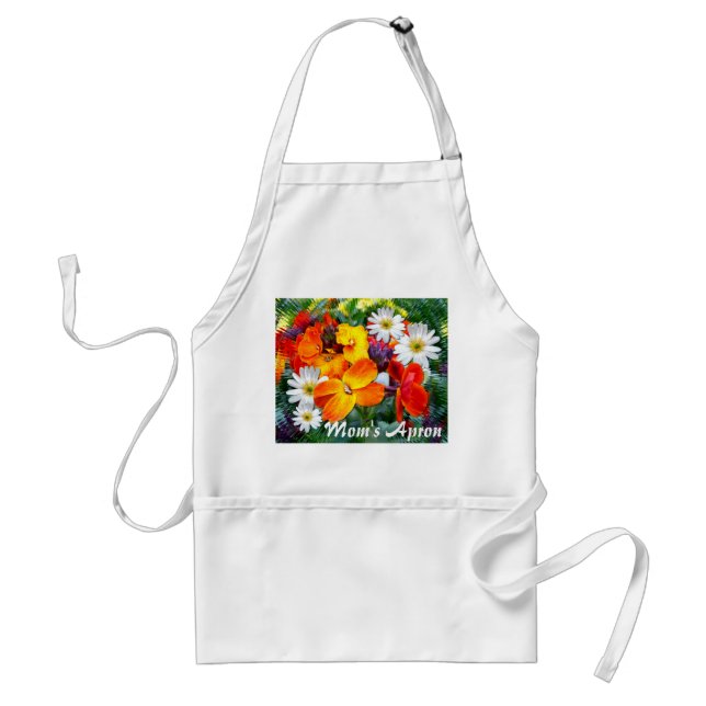 WONDERFUL WALFLOWERS ~ Apron (Front)