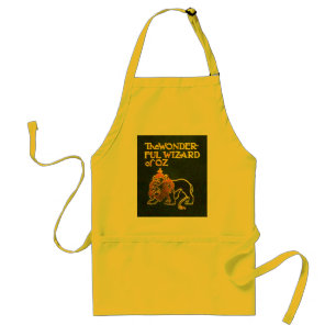 Wonderful Wizard of Oz Cowardly Lion Apron