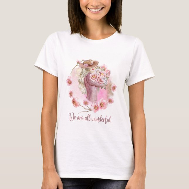 Wonderful Woman's T-shirt (Front)