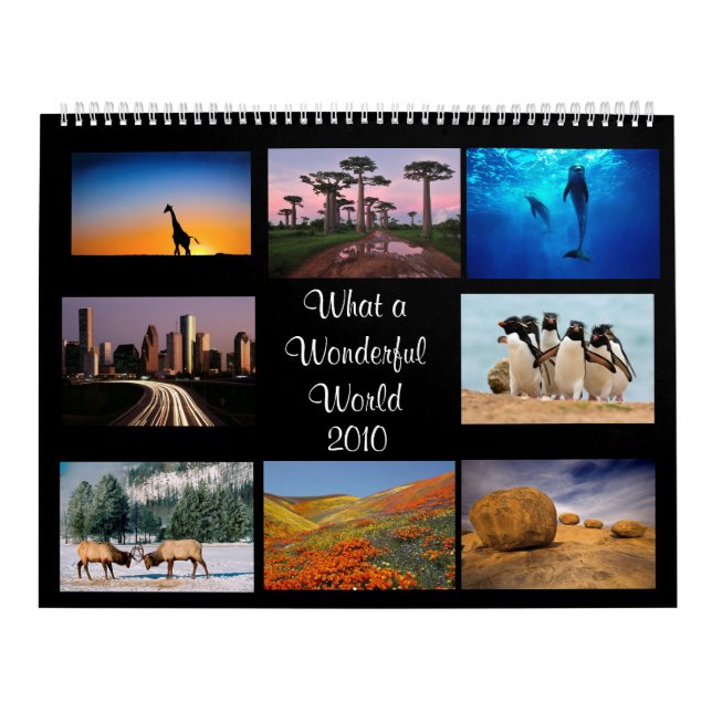 Wonderful World Calendar (Cover)