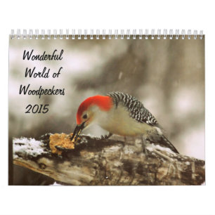 Wonderful World of Woodpeckers 2015 Calendar