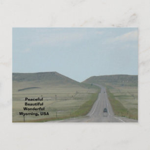 Wonderful Wyoming Postcard