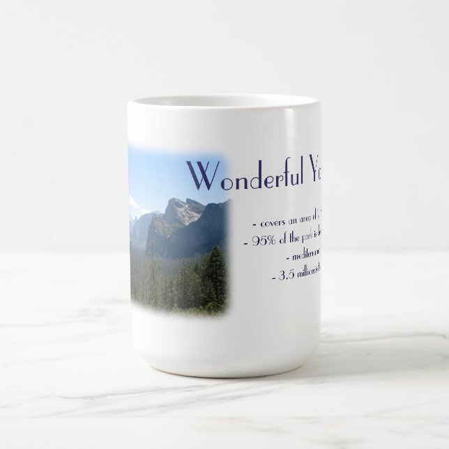 Wonderful Yosemite Mug! Coffee Mug (Center)