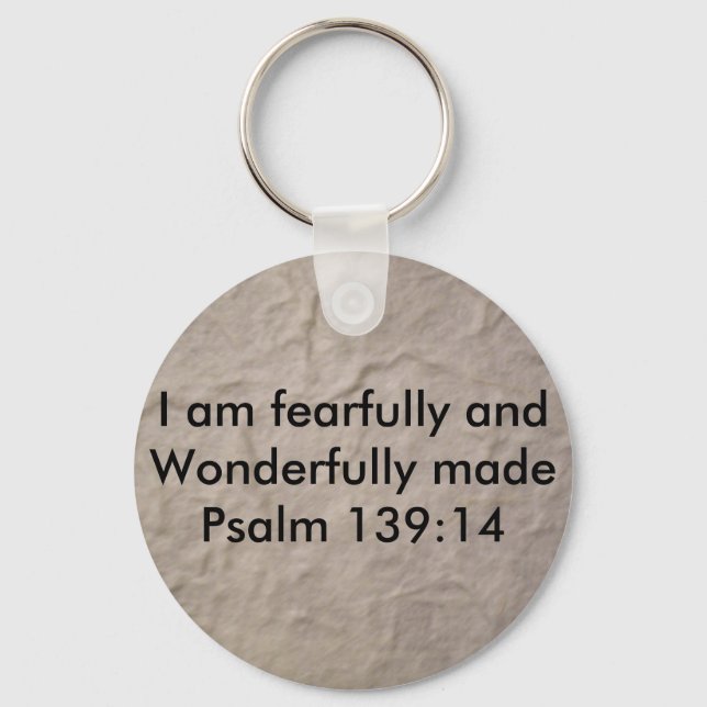 Wonderfully Made Key Ring (Front)