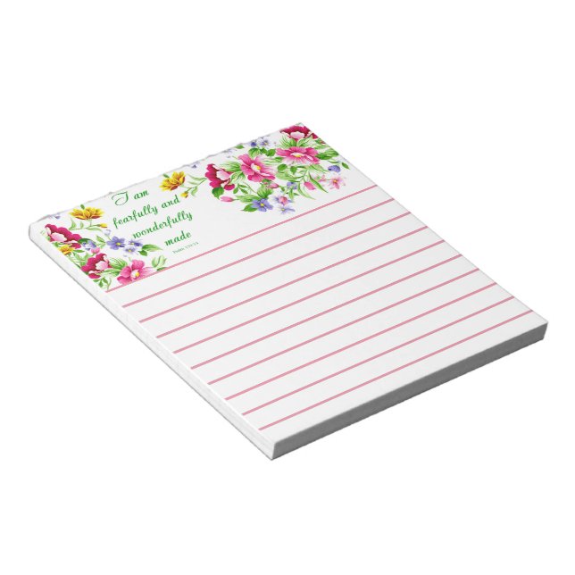 Wonderfully made notepad (Angled)