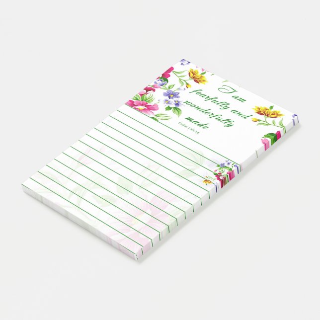 Wonderfully made post-it notes (Angled)