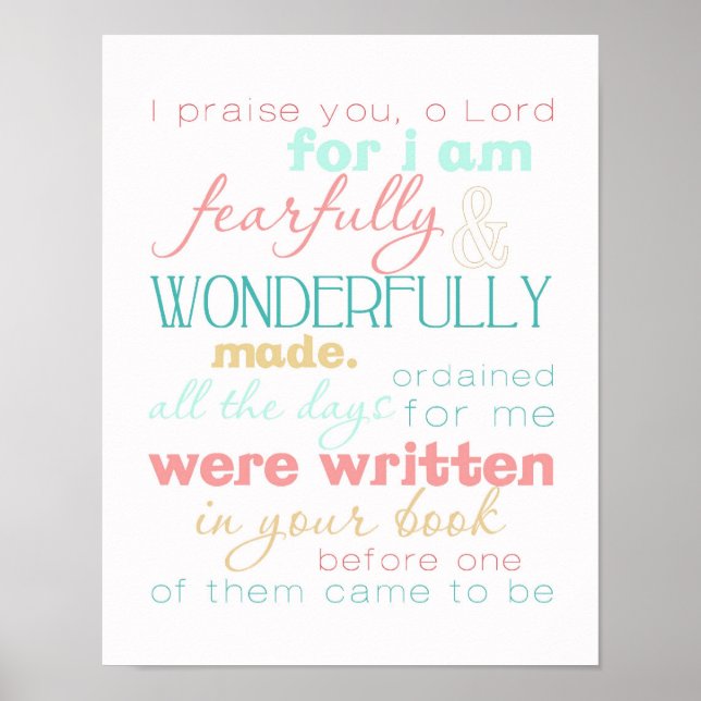 wonderfully made poster print (Front)