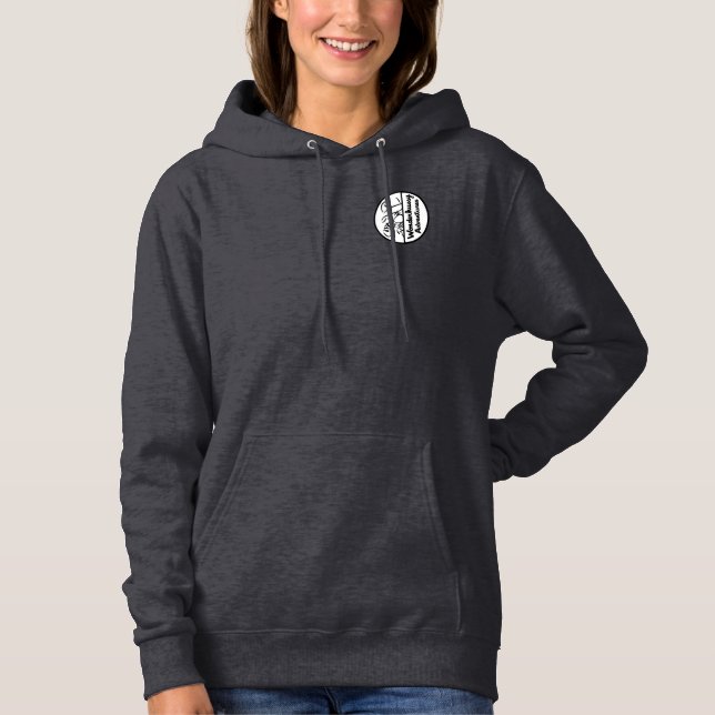 Wonderhussy Adventures Peek-a-boo Logo Hoodie (Front)