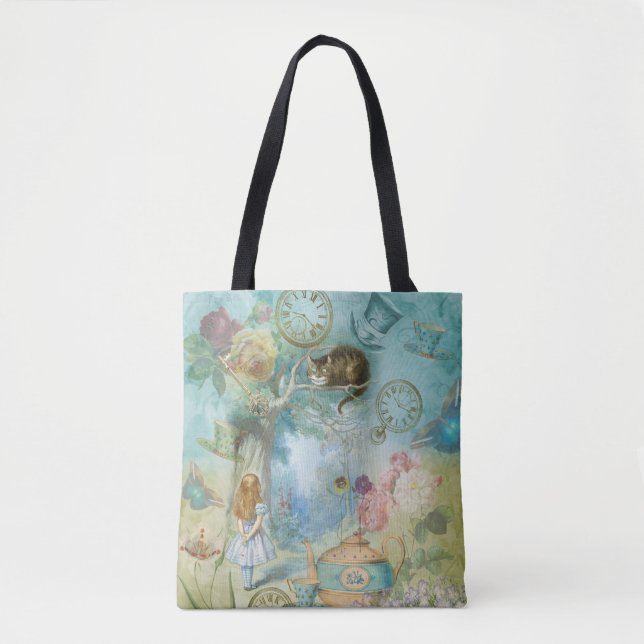 Wonderland - Alice In Wonderland Tote Bag (Front)