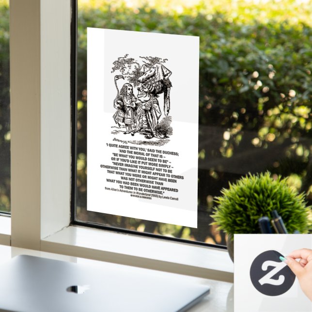 Wonderland Be What You Would Seem To Be Duchess (Office)