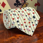 Wonderland Cards Pattern Necktie Tie<br><div class="desc">This unique necktie features a captivating wonderland cards pattern, perfect for adding a touch of whimsical charm to any outfit. It's a stylish accessory that makes a bold statement and is sure to spark conversations. Ideal for those who appreciate classic designs with a modern twist.</div>
