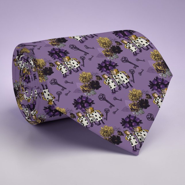 Wonderland Classic Pattern Necktie Tie (Creator Uploaded)