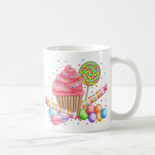 Wonderland Cupcake Candy Lollipop Sweet Tarts Coffee Mug