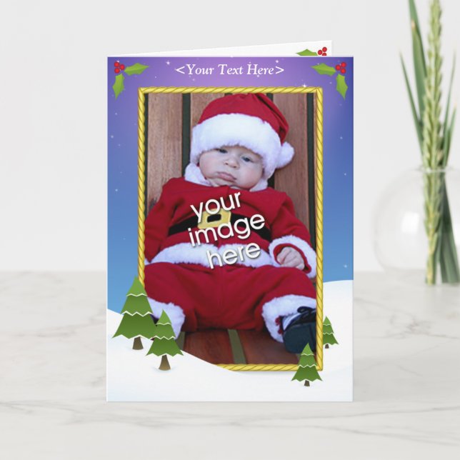  Wonderland Holiday Card (Front)