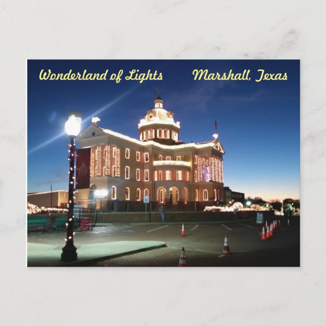 Wonderland of Lights Postcard (Front)