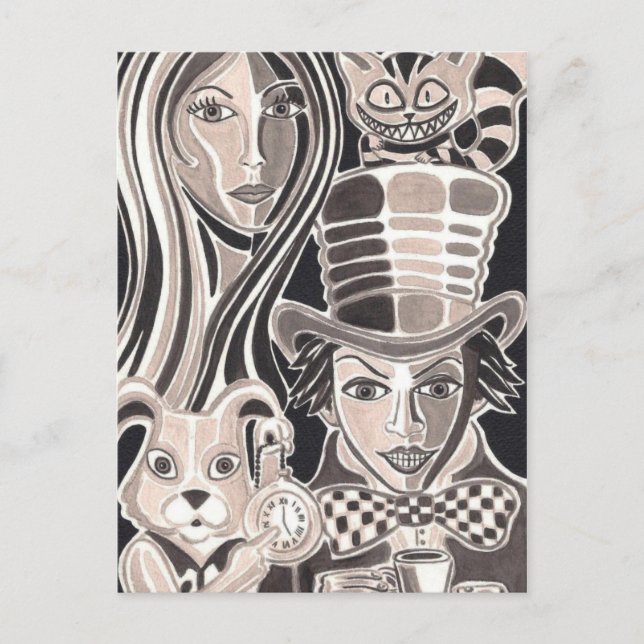 Wonderland Postcard (Front)