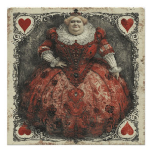 Wonderland Queen of Hearts: Red Ruler Poster